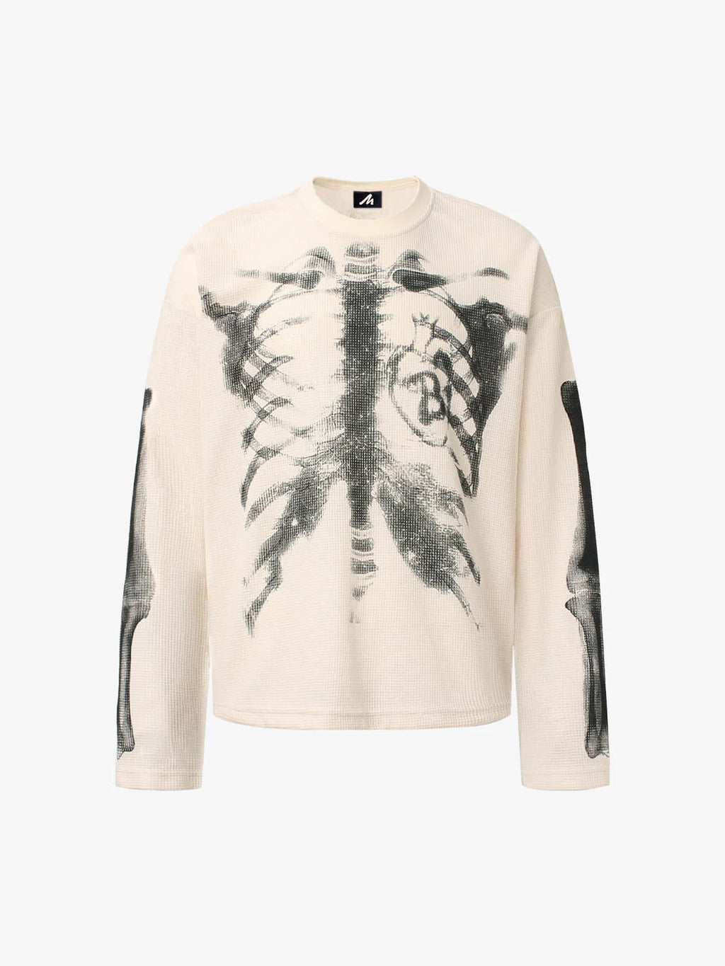 Skeleton Long Sleeve T-Shirt White