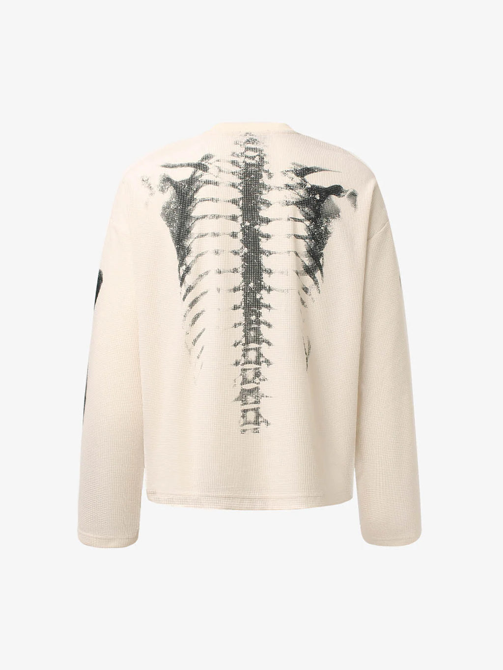 Skeleton Long Sleeve T-Shirt White