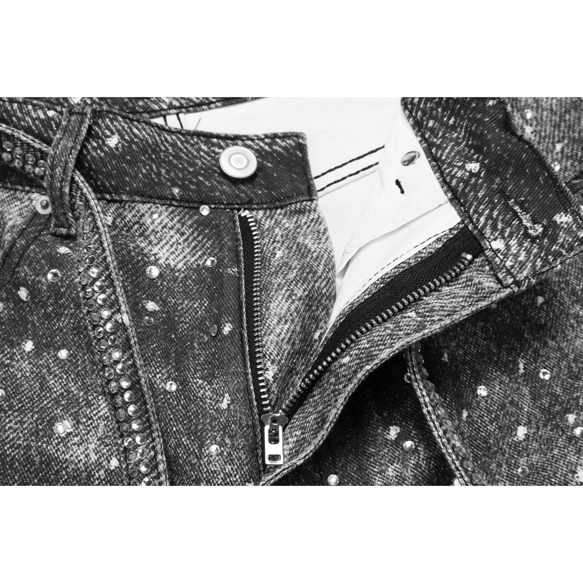 Shine Jeans Black
