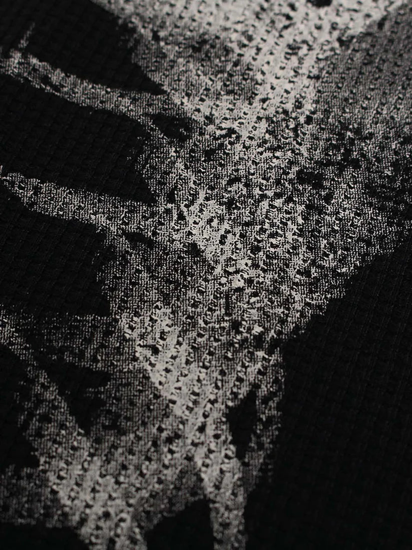 Skeleton Long Sleeve T-Shirt Black