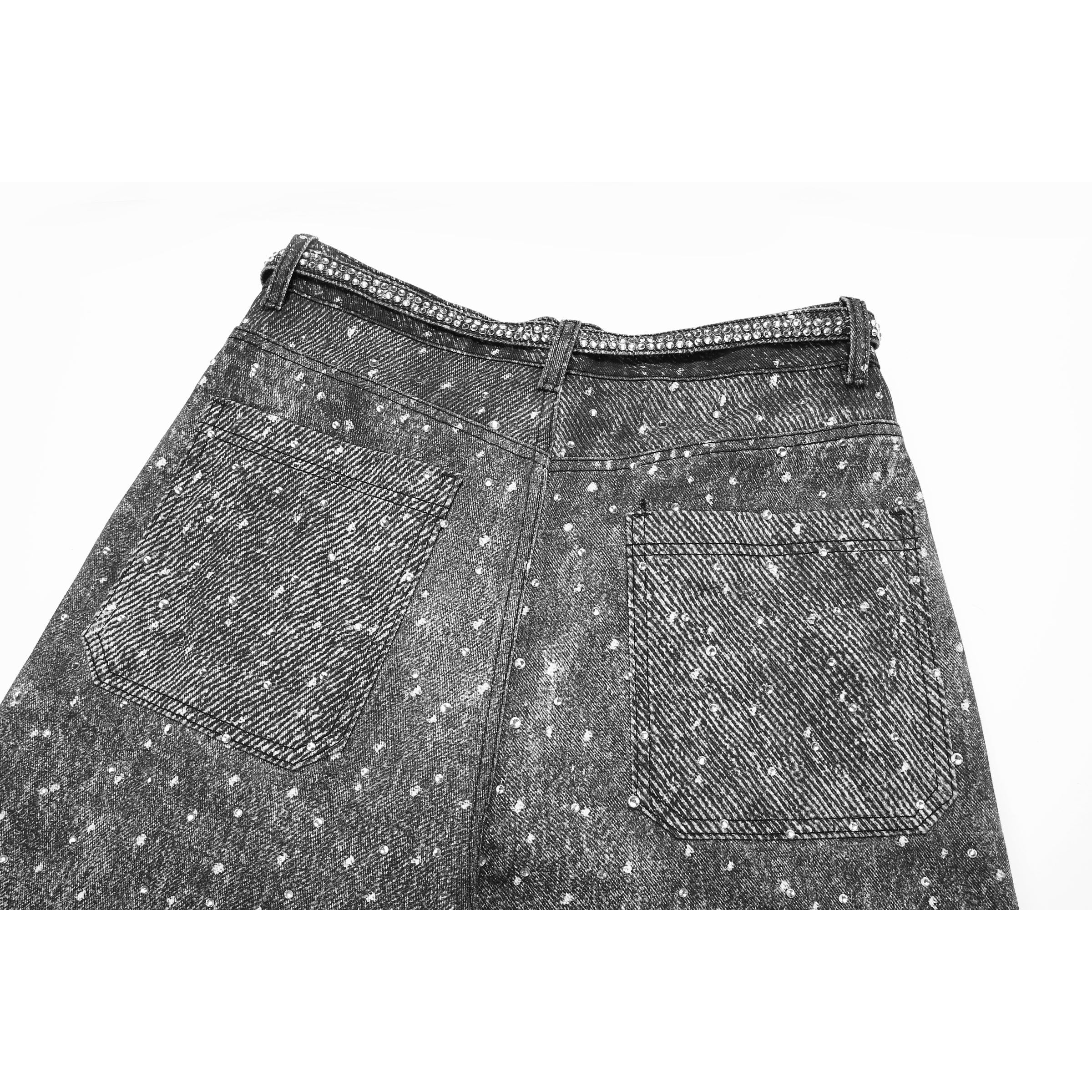 Shine Jeans Black
