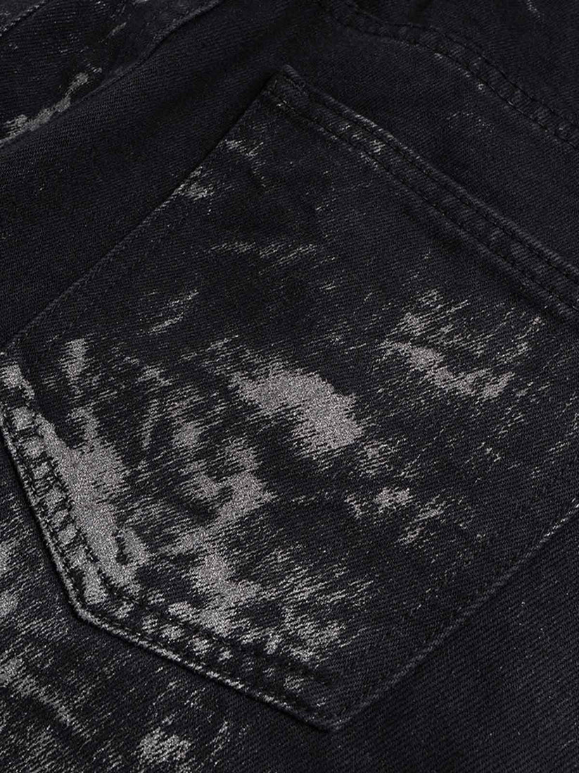 Star Diamond Flared Jeans