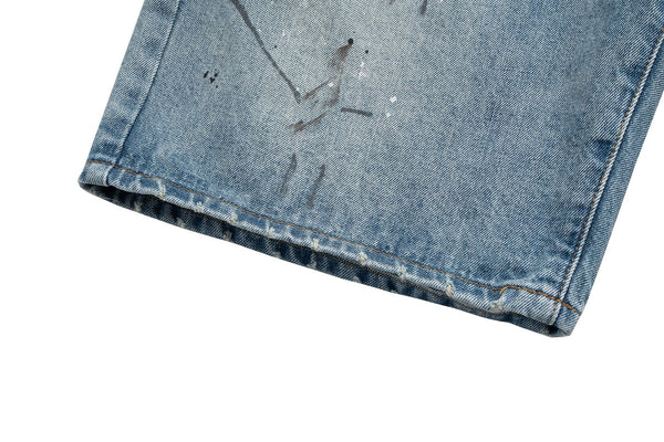 Stained Shorts Jeans