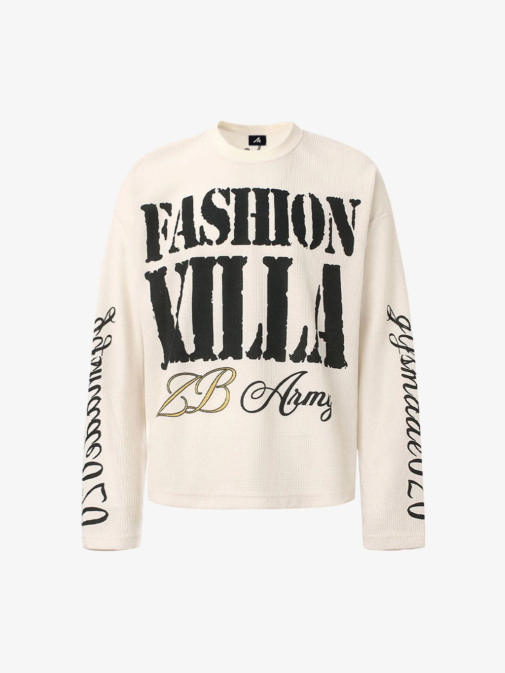 Retro Long Sleeve T-Shirt White