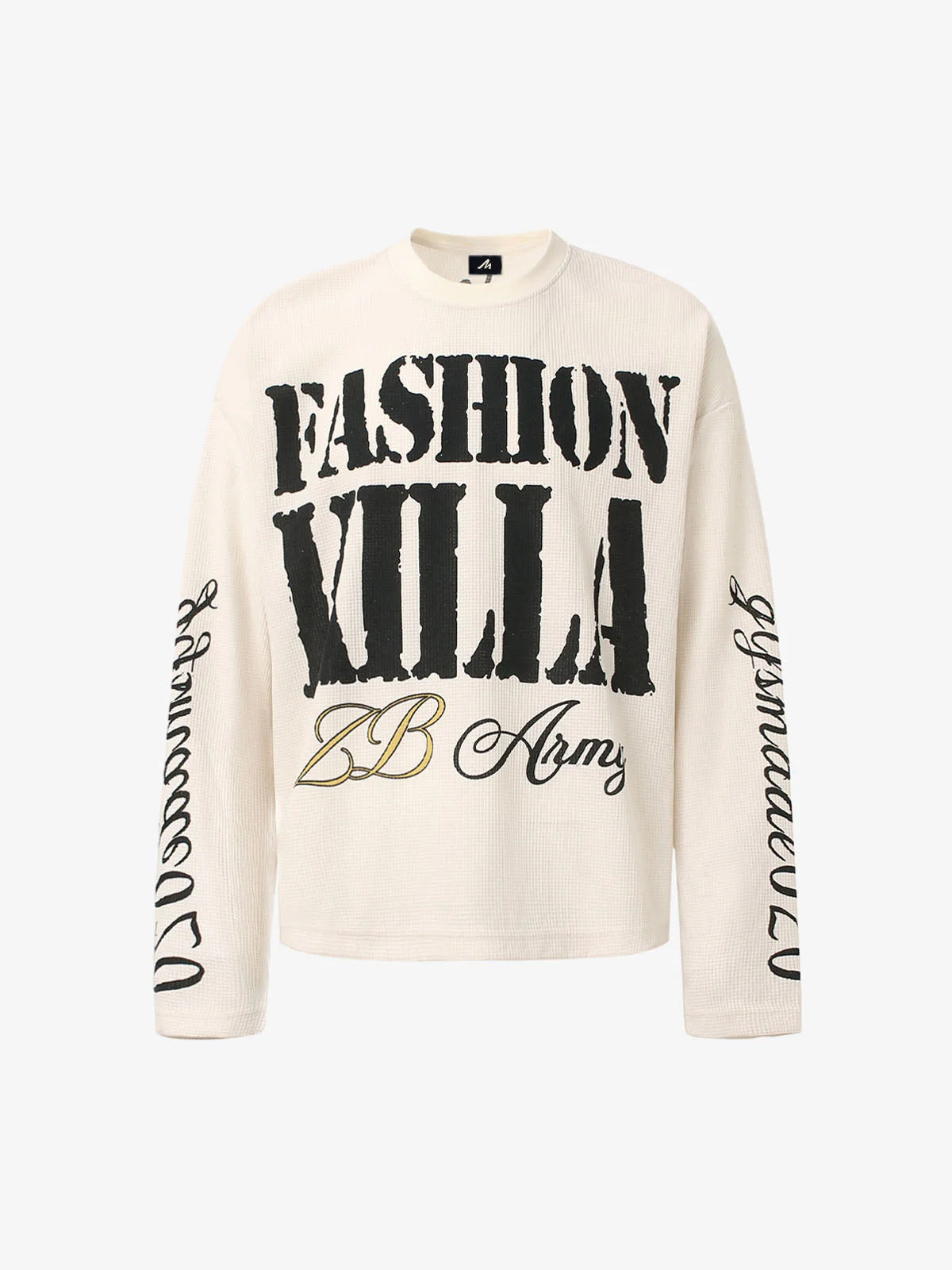 Retro Long Sleeve T-Shirt White
