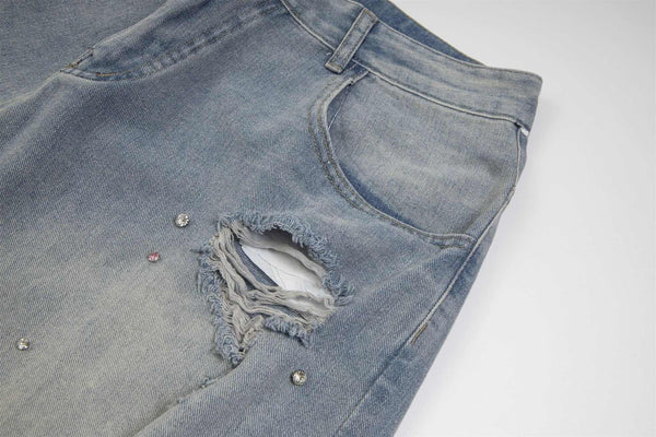 Pearls Short Jeans