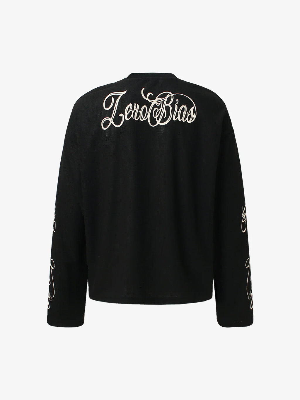 Retro Long Sleeve T-Shirt Black